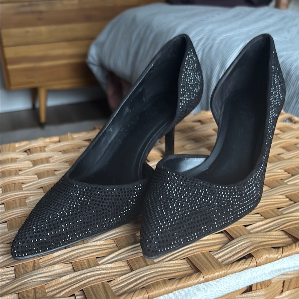Elegant Black Stiletto Heels